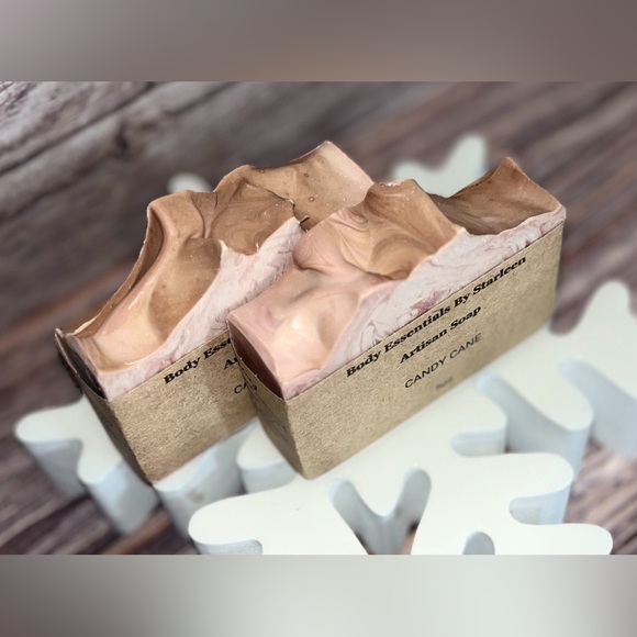 Handcrafted Soap - Artisan - CANDY CANE - Picture 2 of 2